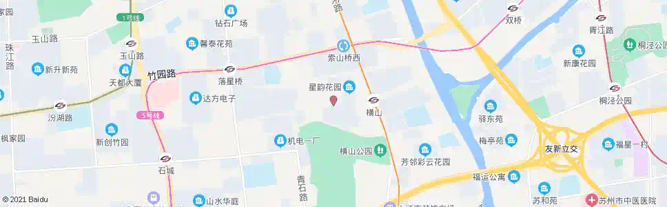 苏州横山路_公交站地图_苏州公交_妙搜公交查询2025