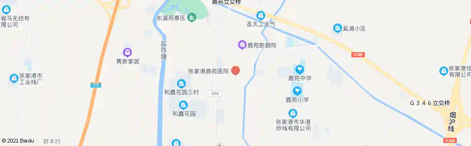 苏州鹿苑医院_公交站地图_苏州公交_妙搜公交查询2025