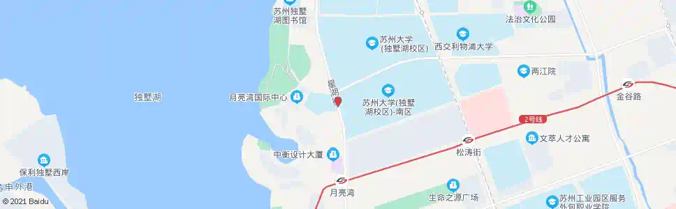 苏州独墅湖体育馆_公交站地图_苏州公交_妙搜公交查询2025