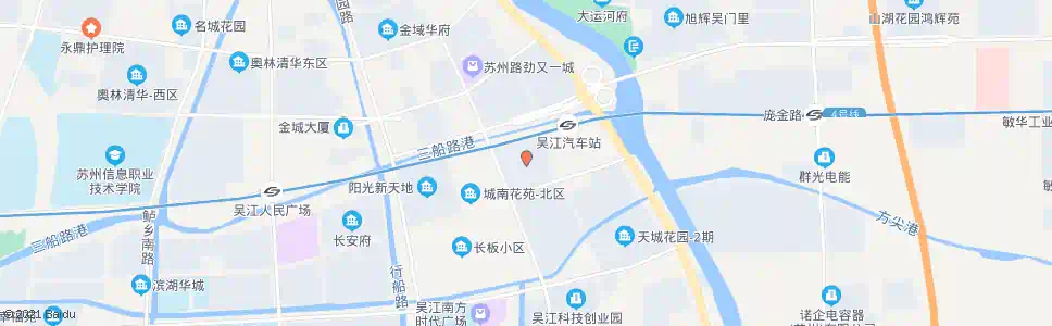 苏州星宝花园_公交站地图_苏州公交_妙搜公交查询2025