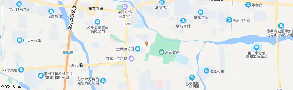 苏州甪直集贸市场_公交站地图_苏州公交_妙搜公交查询2025