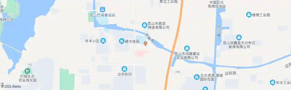 苏州巴城小学_公交站地图_苏州公交_妙搜公交查询2025