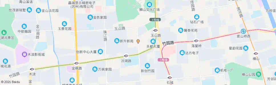 苏州世纪花园_公交站地图_苏州公交_妙搜公交查询2025