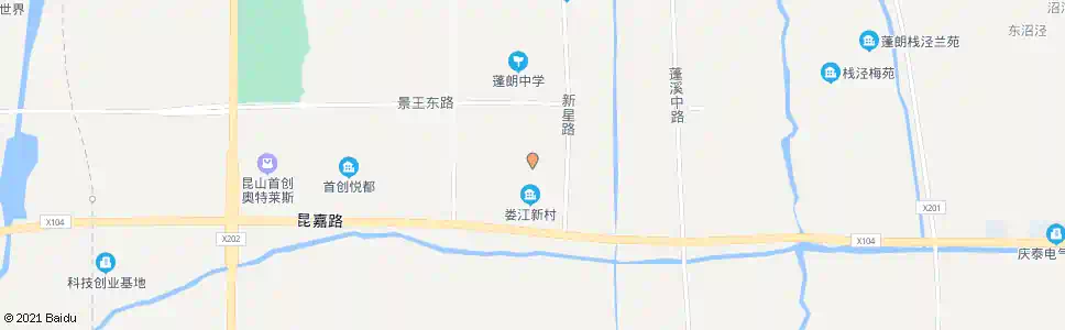 苏州宝昆路新星路_公交站地图_苏州公交_妙搜公交查询2025