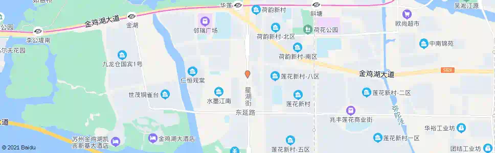 苏州蒲田路春江路东_公交站地图_苏州公交_妙搜公交查询2025