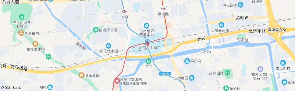 苏州南周_公交站地图_苏州公交_妙搜公交查询2025