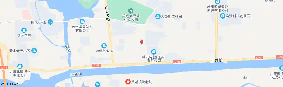 苏州锦秀园_公交站地图_苏州公交_妙搜公交查询2025