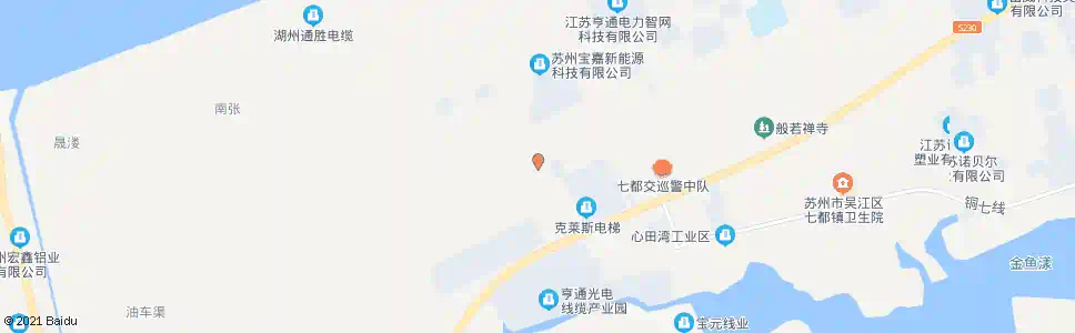 苏州晏斗里_公交站地图_苏州公交_妙搜公交查询2025