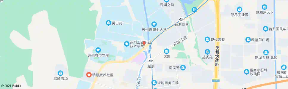 苏州国际教育园工艺美院_公交站地图_苏州公交_妙搜公交查询2025