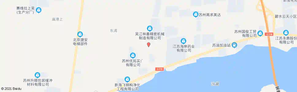 苏州大港上南_公交站地图_苏州公交_妙搜公交查询2025