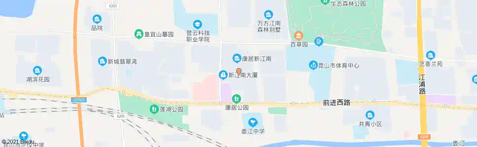 苏州康居工程_公交站地图_苏州公交_妙搜公交查询2025