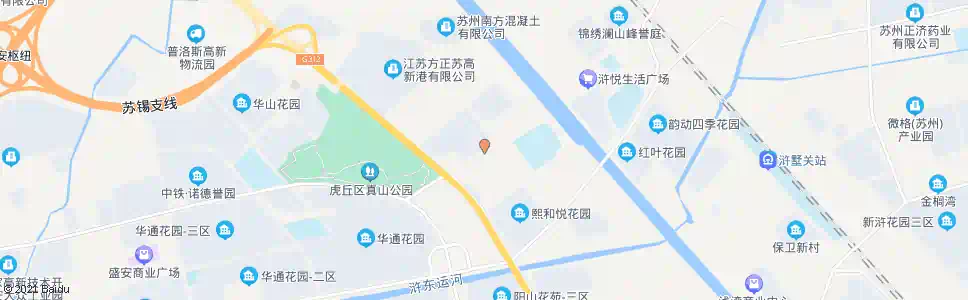 苏州浒关(南庄)首末站西_公交站地图_苏州公交_妙搜公交查询2025
