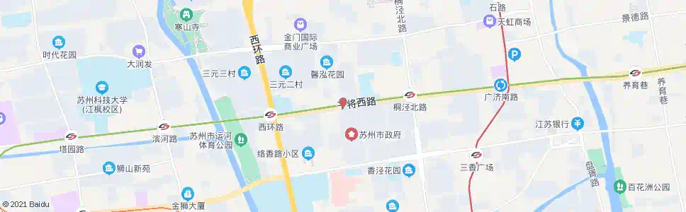 苏州虹桥_公交站地图_苏州公交_妙搜公交查询2025