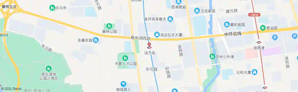 苏州文灵路春申湖西路南_公交站地图_苏州公交_妙搜公交查询2025