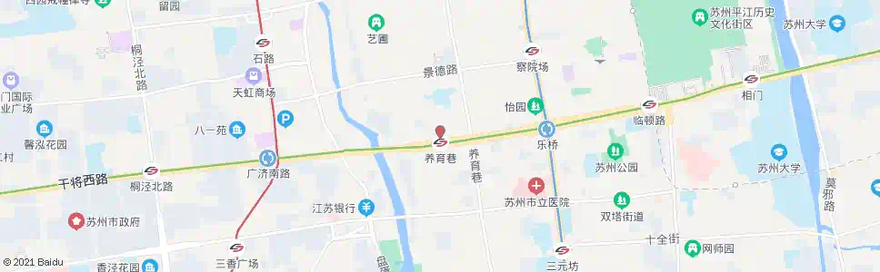 苏州新人才市场_公交站地图_苏州公交_妙搜公交查询2025