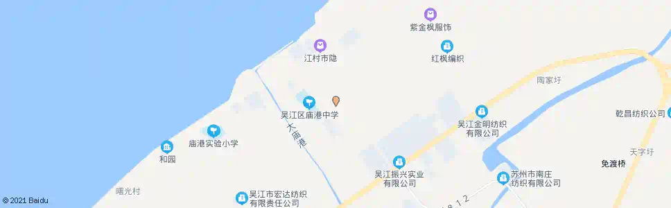 苏州庙港派出所_公交站地图_苏州公交_妙搜公交查询2025
