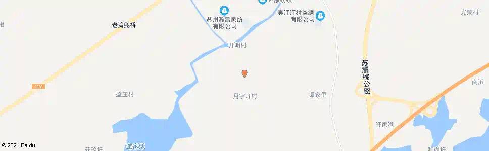 苏州月字圩_公交站地图_苏州公交_妙搜公交查询2025