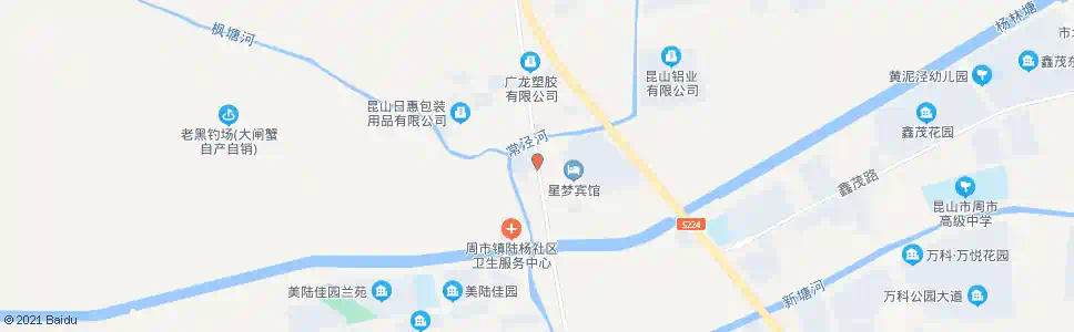 苏州陆杨菜场_公交站地图_苏州公交_妙搜公交查询2025