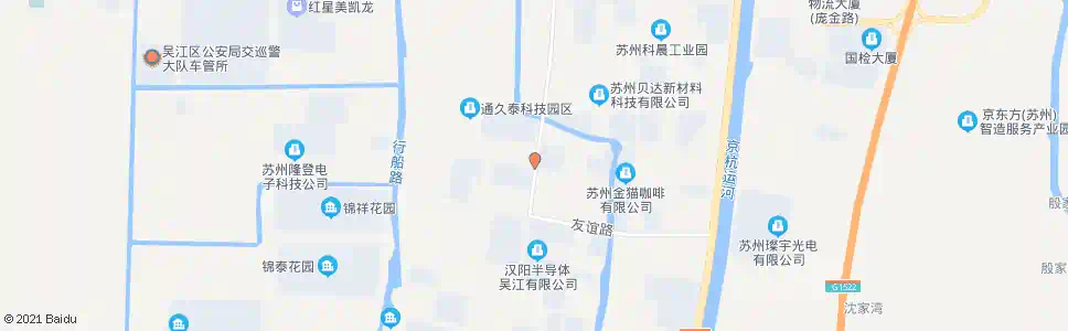 苏州长安路友明路口_公交站地图_苏州公交_妙搜公交查询2025