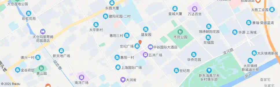 苏州开发大厦东仓路_公交站地图_苏州公交_妙搜公交查询2025
