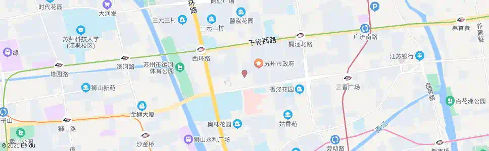 苏州青松路城中东路_公交站地图_苏州公交_妙搜公交查询2025