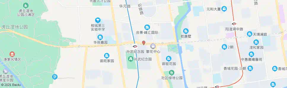 苏州御苑家园东_公交站地图_苏州公交_妙搜公交查询2025