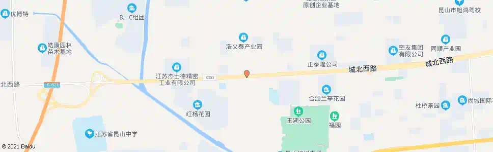 苏州城北路红杨路_公交站地图_苏州公交_妙搜公交查询2025