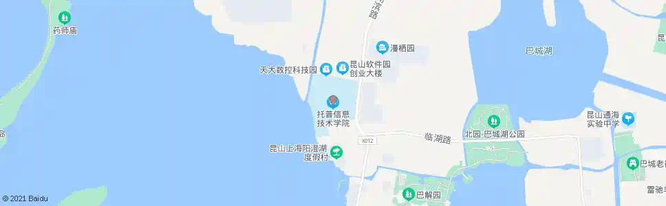 苏州托普学院_公交站地图_苏州公交_妙搜公交查询2025