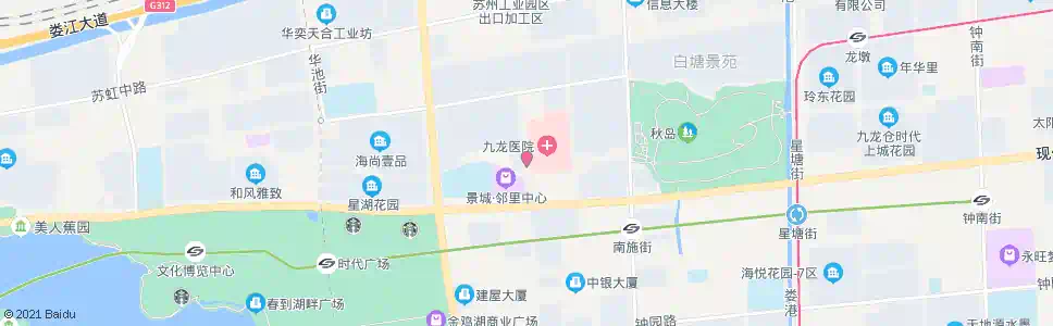 苏州九龙医院_公交站地图_苏州公交_妙搜公交查询2025
