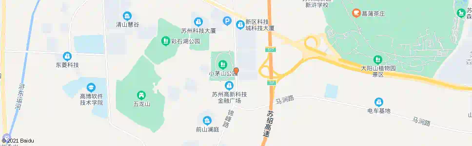 苏州茅山桥南_公交站地图_苏州公交_妙搜公交查询2025