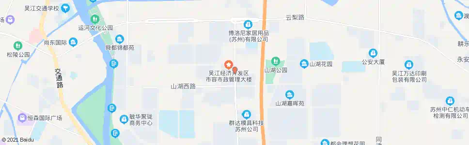 苏州信昌电子_公交站地图_苏州公交_妙搜公交查询2025