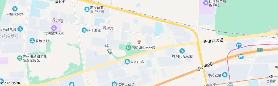 苏州澄湾路科成路_公交站地图_苏州公交_妙搜公交查询2025