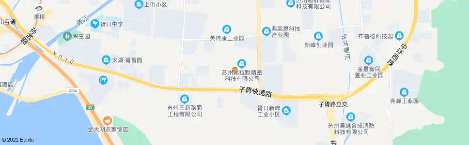 苏州蒋家村_公交站地图_苏州公交_妙搜公交查询2025