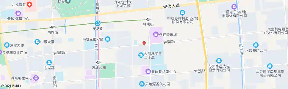 苏州水墨花园_公交站地图_苏州公交_妙搜公交查询2025