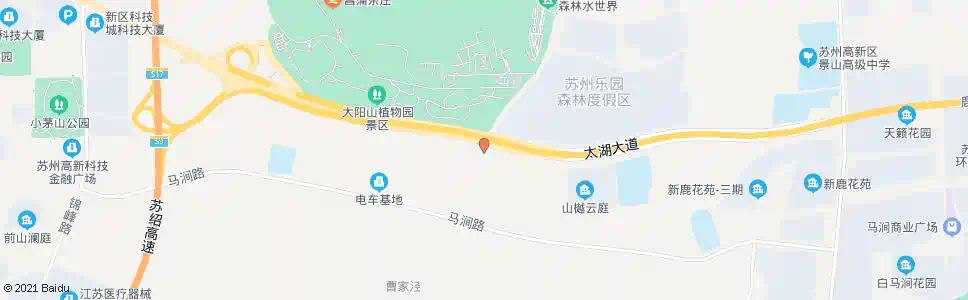 苏州阳山南站_公交站地图_苏州公交_妙搜公交查询2025