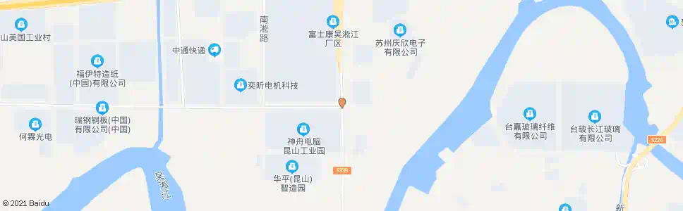 苏州江浦路元丰路_公交站地图_苏州公交_妙搜公交查询2025