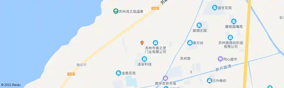 苏州同安西路_公交站地图_苏州公交_妙搜公交查询2025