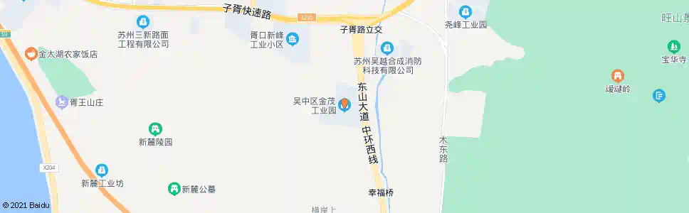 苏州金茂工业园区_公交站地图_苏州公交_妙搜公交查询2025