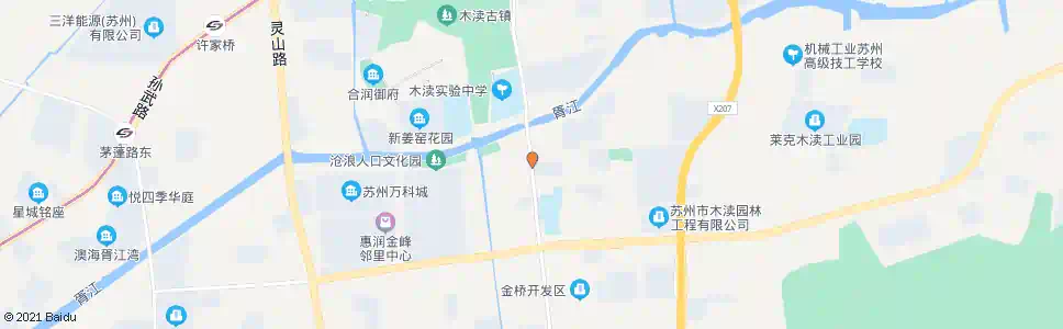 苏州木渎天华学校_公交站地图_苏州公交_妙搜公交查询2025