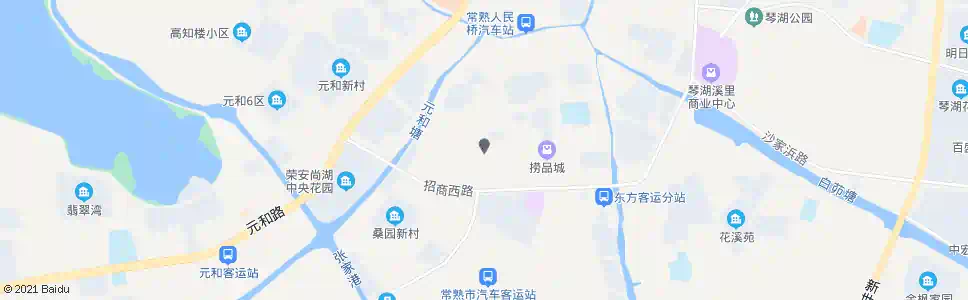 苏州招商北路_公交站地图_苏州公交_妙搜公交查询2025