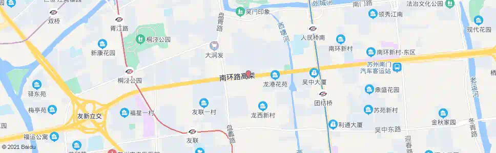 苏州盘溪新村南_公交站地图_苏州公交_妙搜公交查询2025
