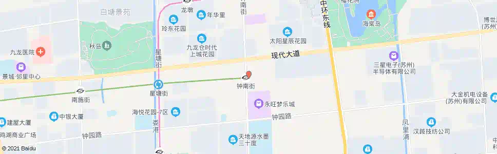 苏州启月街首末站_公交站地图_苏州公交_妙搜公交查询2025