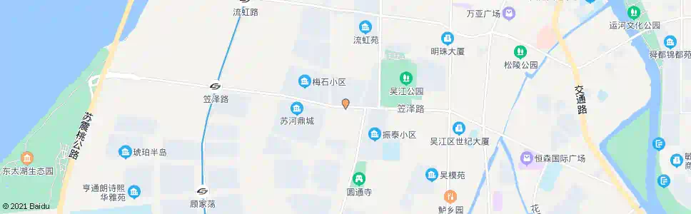 苏州太湖小区_公交站地图_苏州公交_妙搜公交查询2025