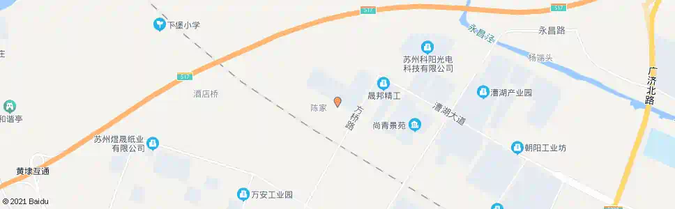 苏州湖村荡路方桥路西_公交站地图_苏州公交_妙搜公交查询2025
