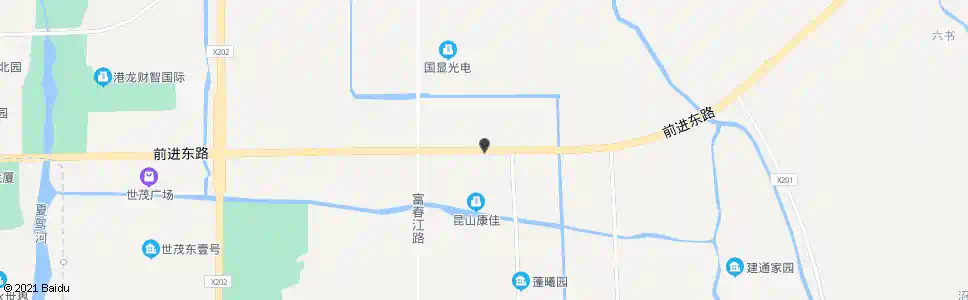 苏州前进路新星路_公交站地图_苏州公交_妙搜公交查询2025