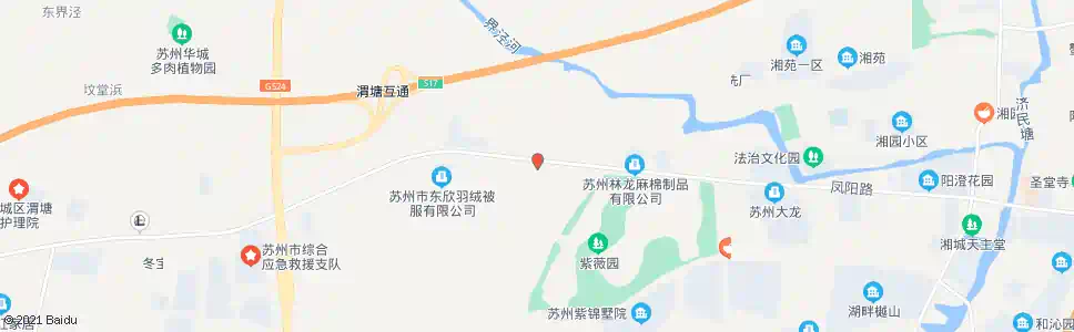 苏州羽绒厂_公交站地图_苏州公交_妙搜公交查询2025