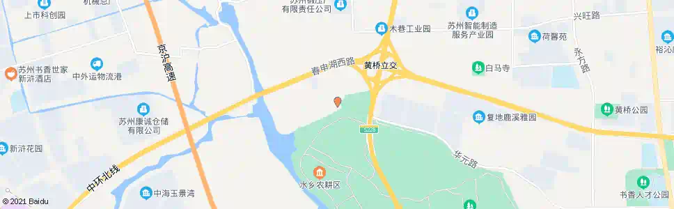 苏州河东角_公交站地图_苏州公交_妙搜公交查询2025
