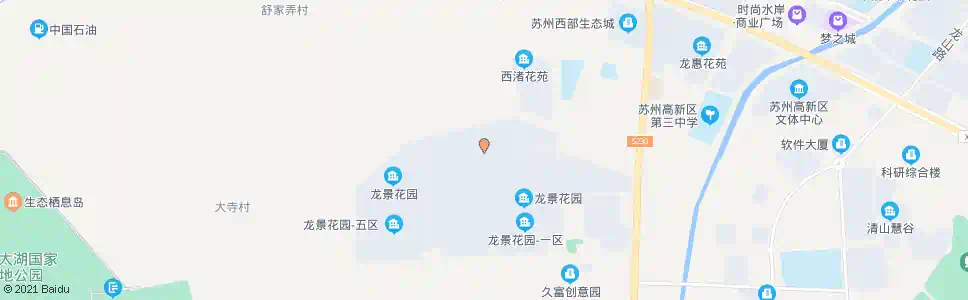 苏州龙景花园七区_公交站地图_苏州公交_妙搜公交查询2025