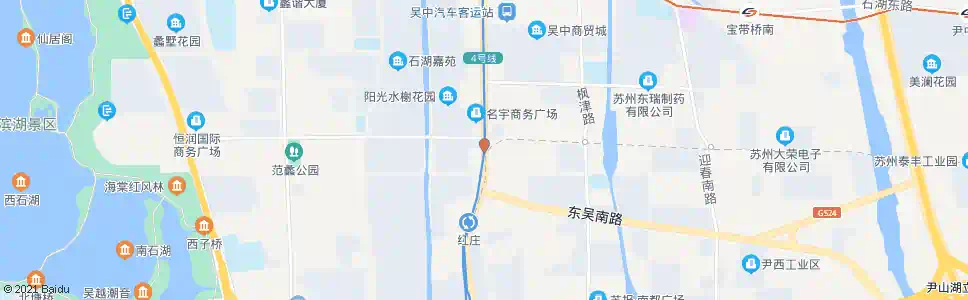 苏州澄湖路_公交站地图_苏州公交_妙搜公交查询2025