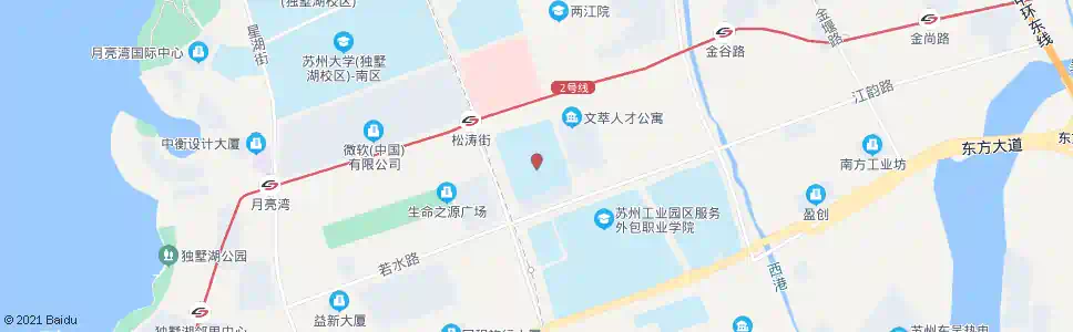 苏州园区工业技术学校_公交站地图_苏州公交_妙搜公交查询2025